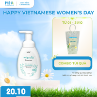 Dung dịch vệ sinh dạng bọt Ladysofts Premium 250ml