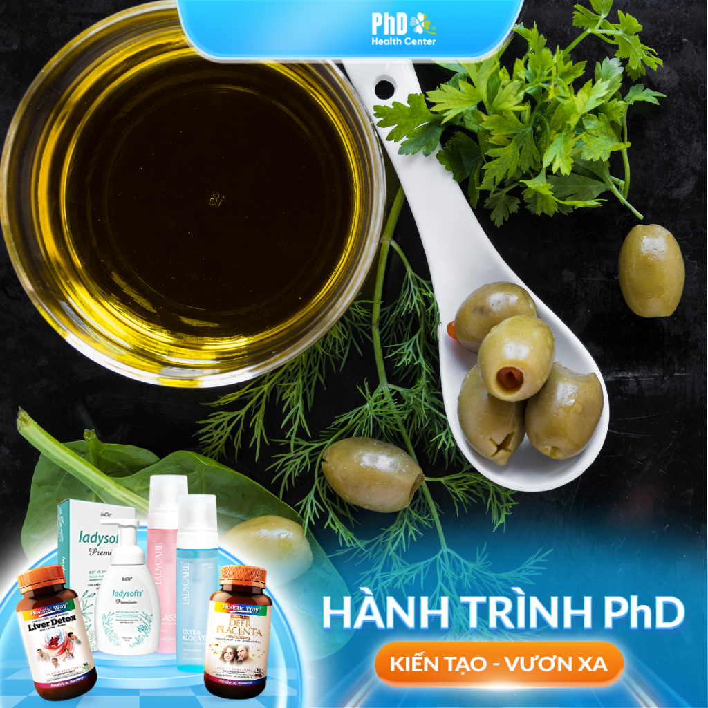 Dầu Olive vệ sinh vùng kín, Duy trì pH tự nhiên