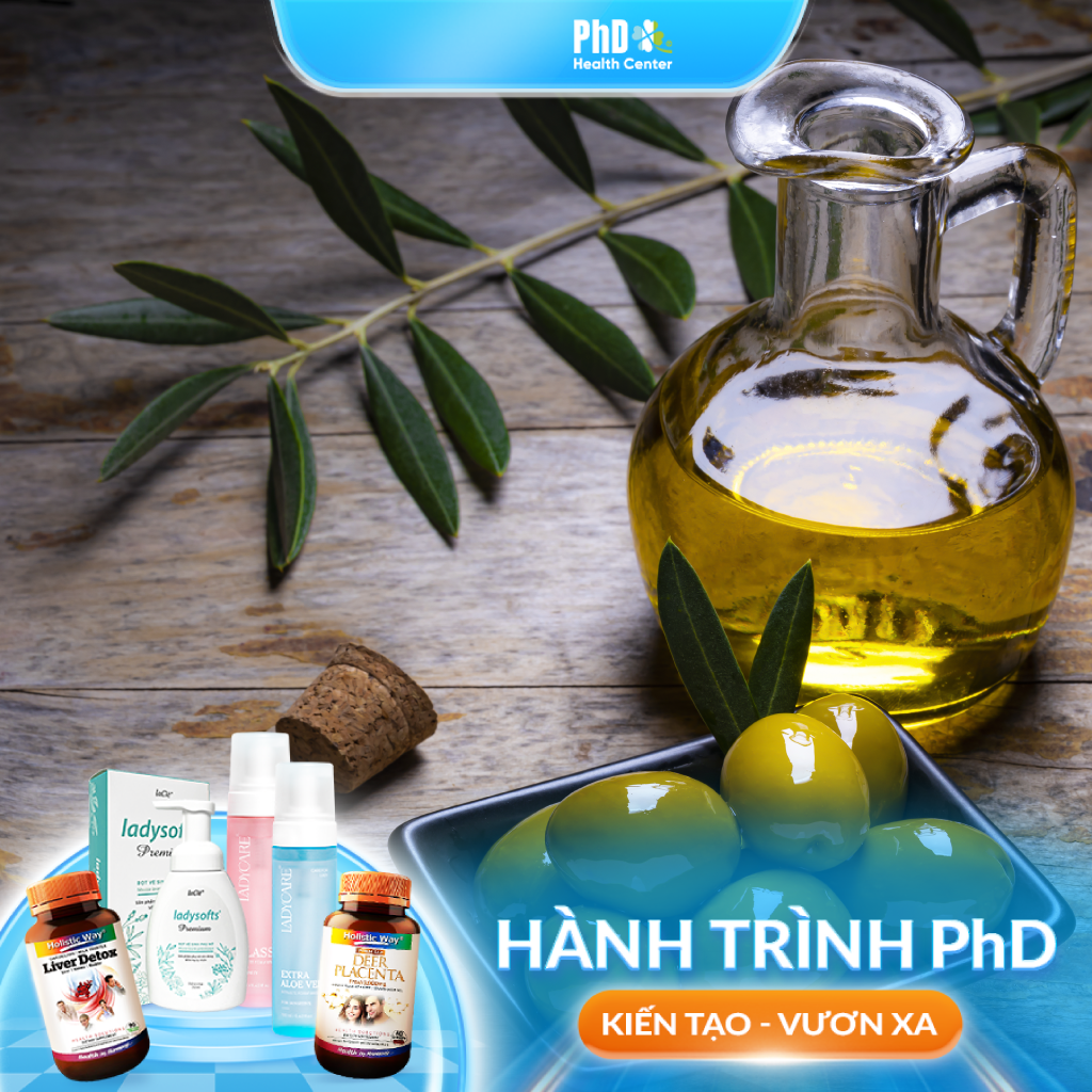 Dầu Olive vệ sinh vùng kín, Duy trì pH tự nhiên