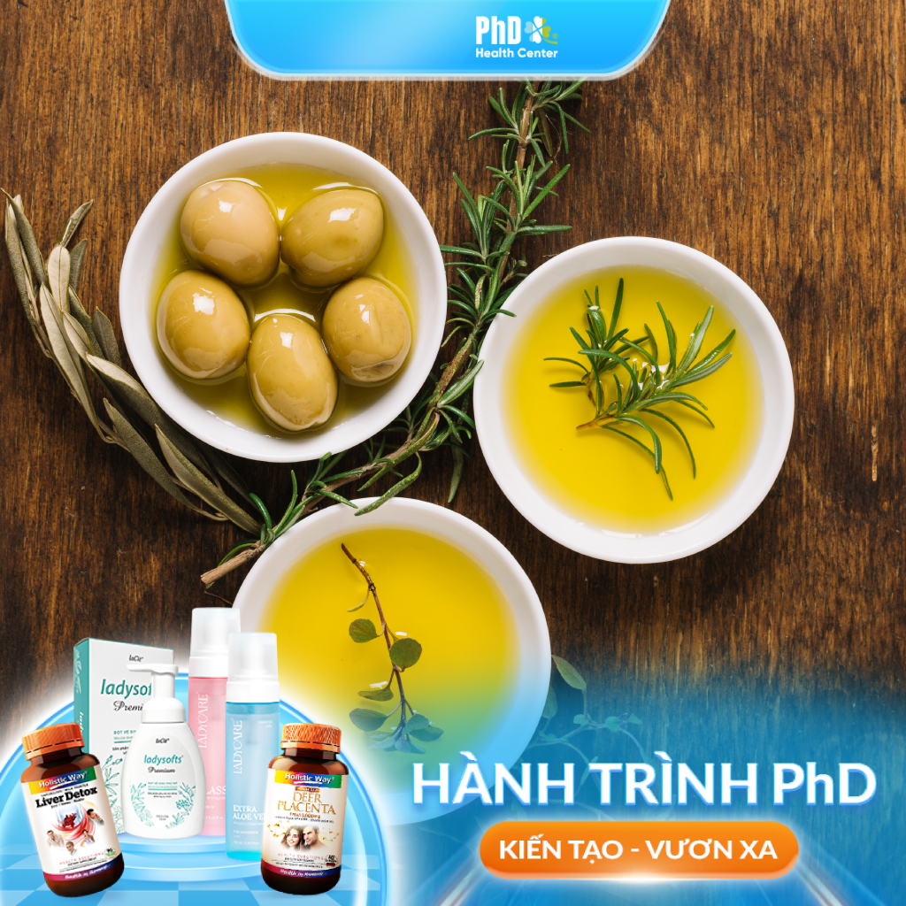 Dầu Olive vệ sinh vùng kín, Duy trì pH tự nhiên