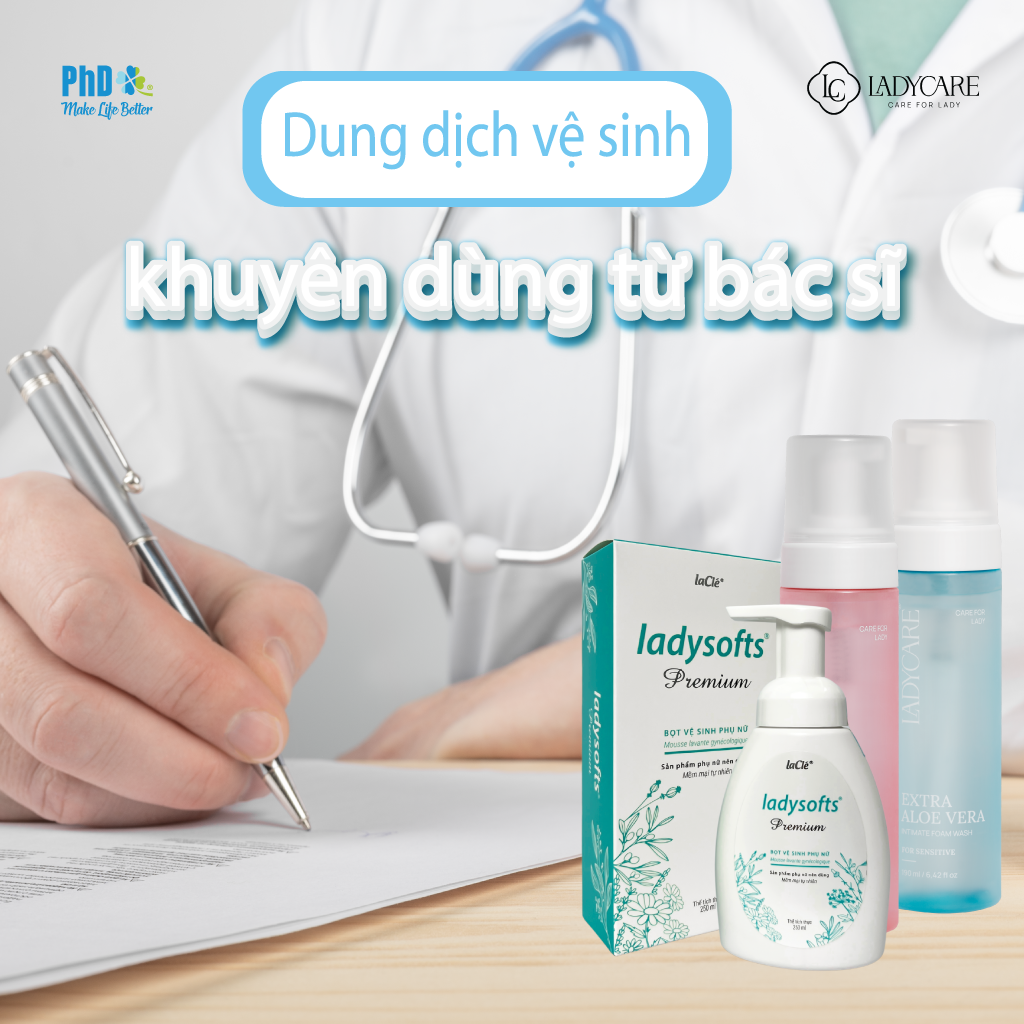 Dung dịch vệ sinh khuyên dùng chứng nhận y tế