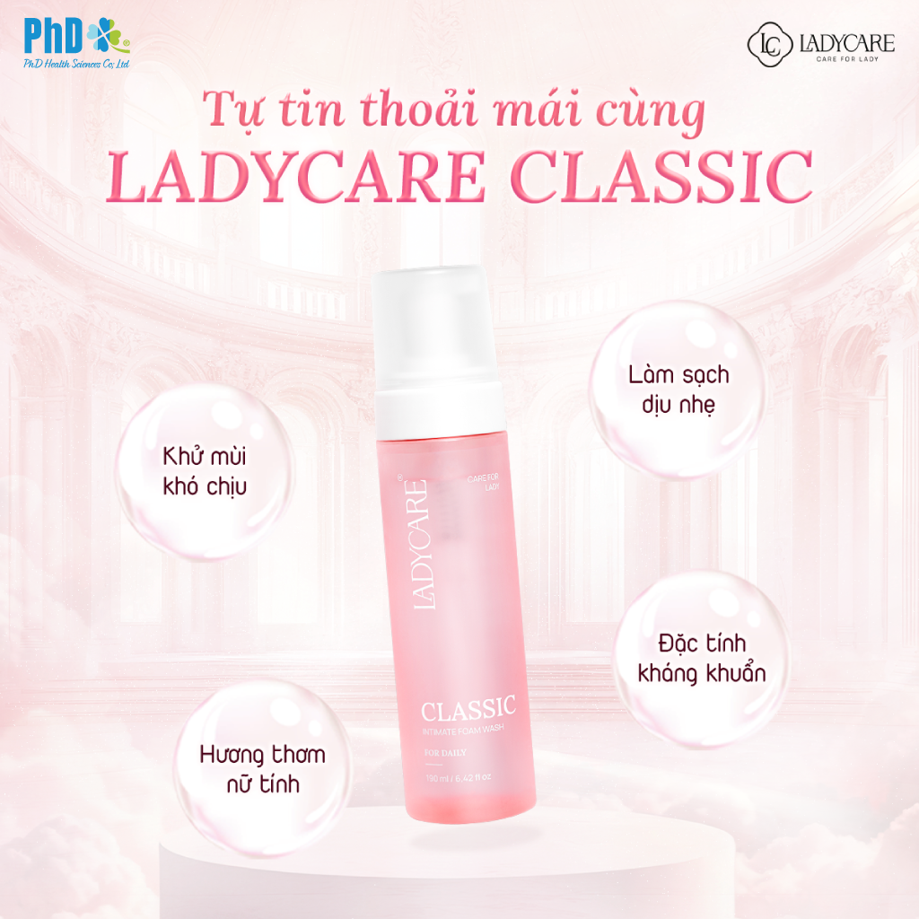 Khử mùi vùng kín, hương thơm sang trọng
