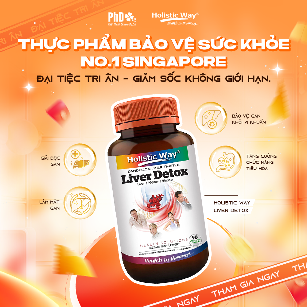 Liver Detox: Thanh lọc Cơ thể, Năng lượng Tích cực Mỗi Ngày