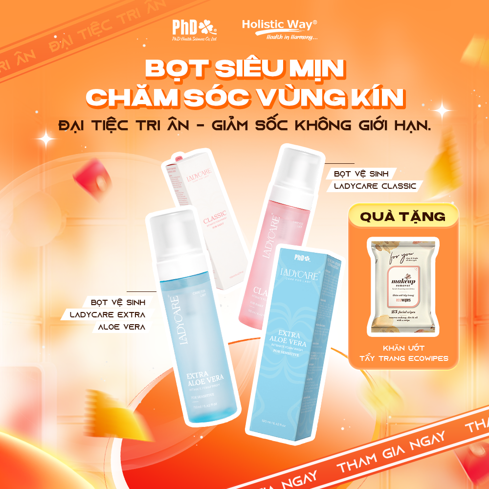 Ladycare: Đồng hành Dịu nhẹ, Thoải mái Dài lâu