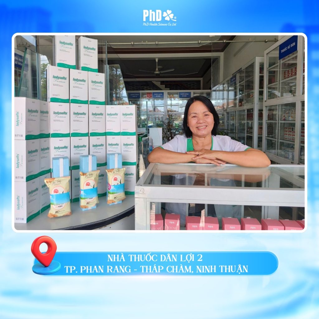 Tặng ngay khăn ướt vùng kín khi mua các sản phẩm Ladycare.