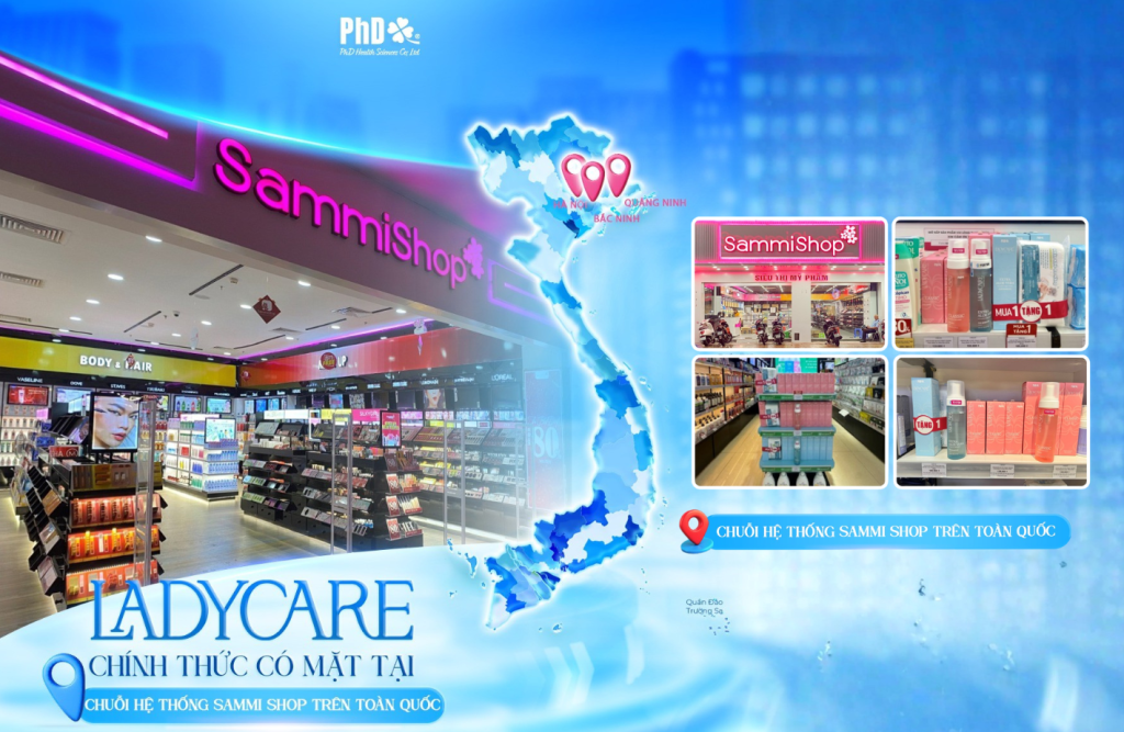 Mua Ladycare tại Sammi Shop - Giải pháp chăm sóc vùng kín an toàn cho phụ nữ
