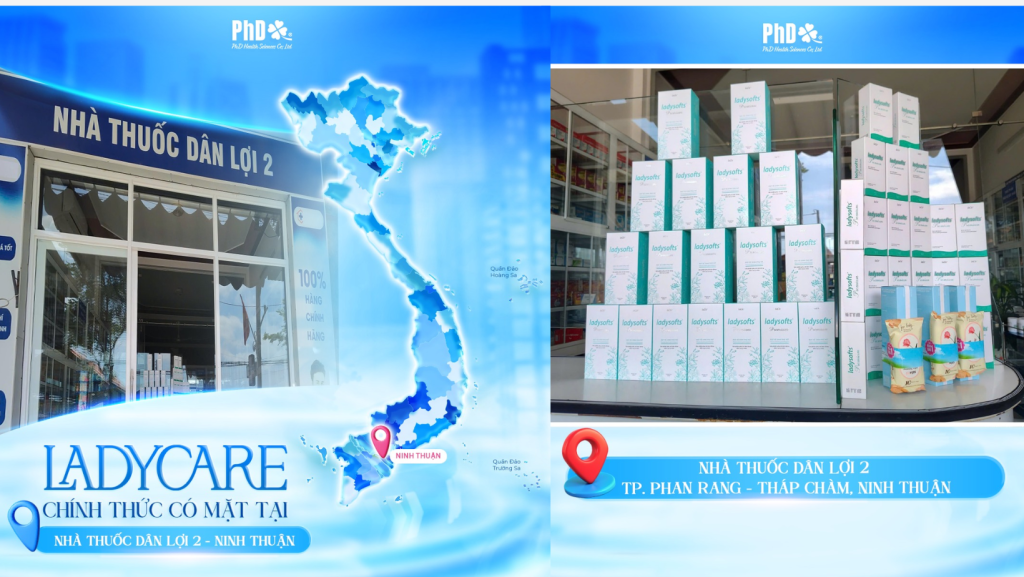 PhD Health Sciences Mang Ưu Đãi Đặc Biệt Của Ladycare đến Nhà Thuốc Dân Lợi