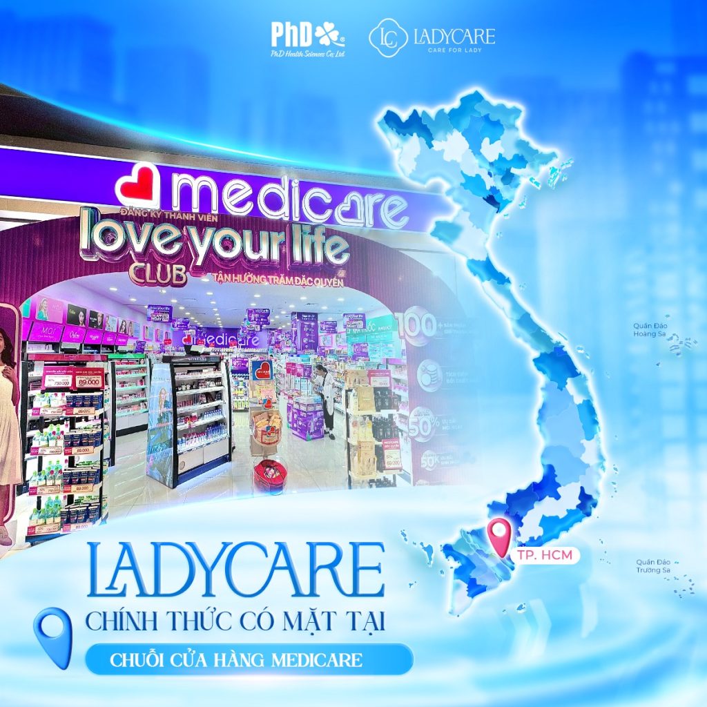 MEDICARE - nhà phân phối chính thức Ladycare và Ladysofts chính hãng của PhD.