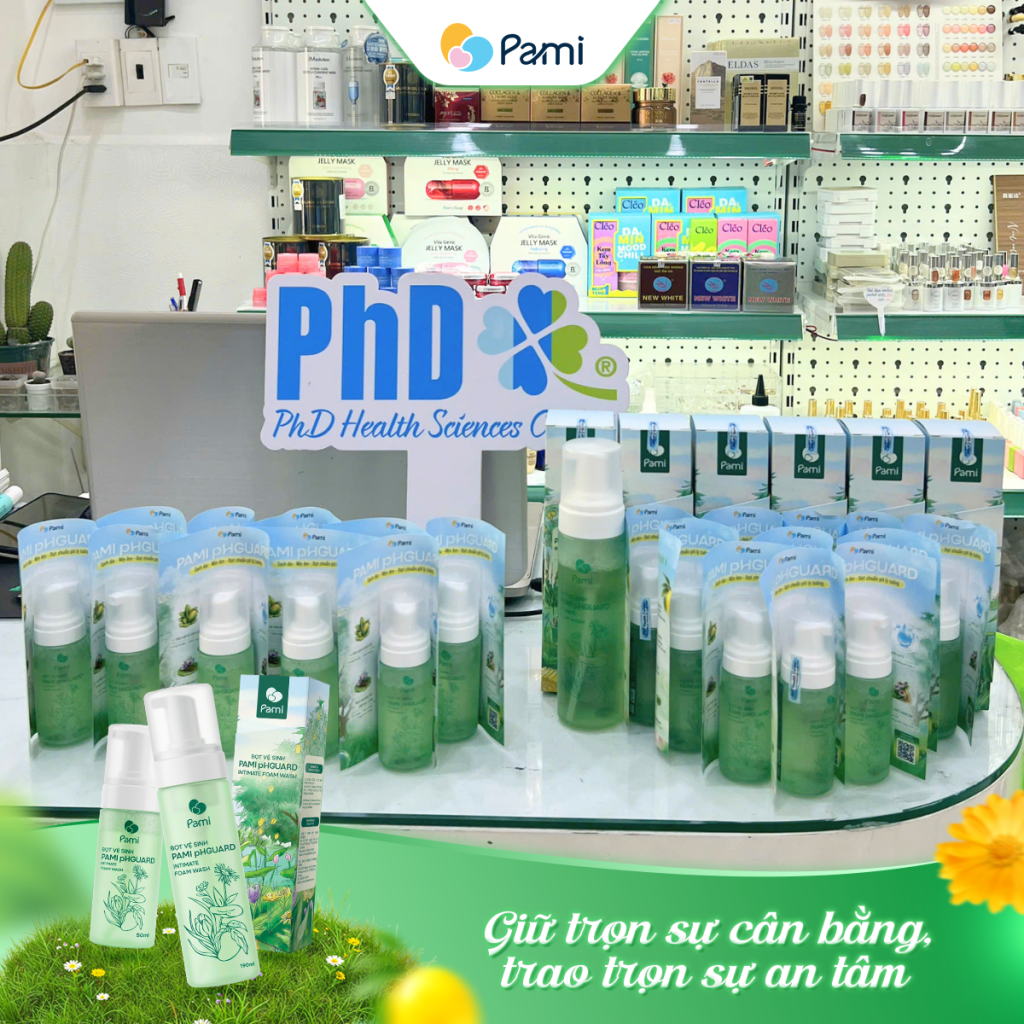 Trải nghiệm phát sample tại các điểm bán, phân phối Pami chính hãng.