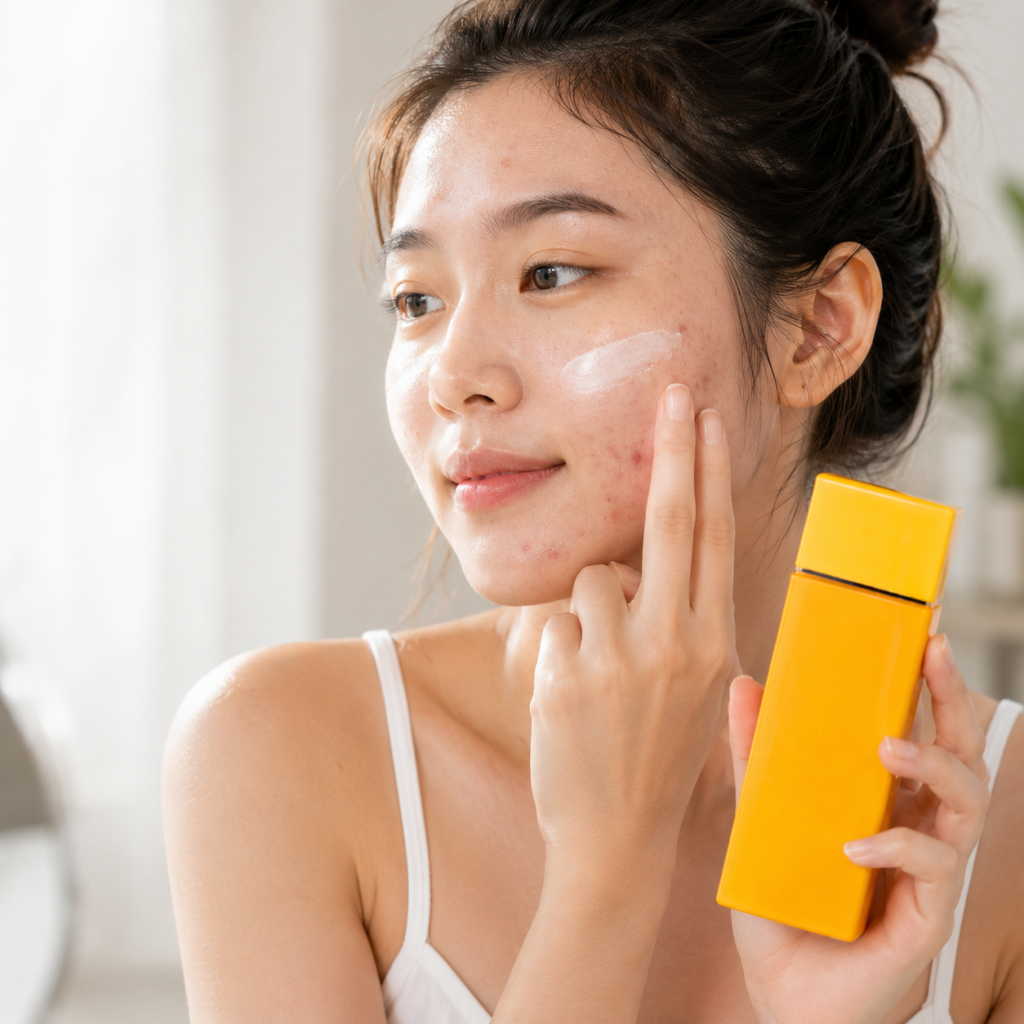Da dầu vẫn hoàn toàn có thể dùng được kem chống nắng.