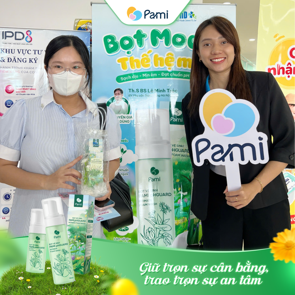 Pami trao tặng 250 phần quà đặc biệt đến các mẹ tham dự sự kiện