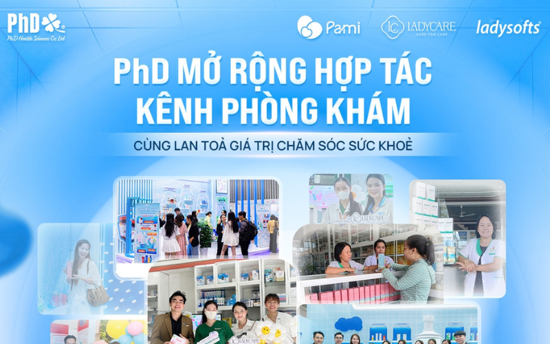 PhD mở rộng hợp tác kênh phòng khám: Cùng lan tỏa giá trị chăm sóc sức khỏe